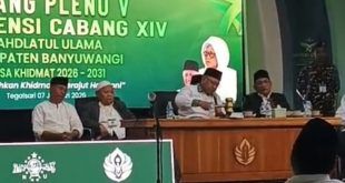Ahmad Turmudzi Nahkodai PCNU Banyuwangi, Konfercab XVI Resmi Tetapkan Kepemimpinan Baru