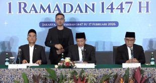 Pemerintah Tetapkan 1 Ramadan 1447 H Jatuh pada 19 Februari 2026