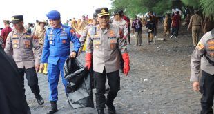Polresta Banyuwangi Dukung Gerakan Banyuwangi Asri di Grand Watu Dodol