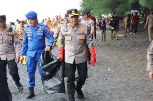 Polresta Banyuwangi Dukung Gerakan Banyuwangi Asri di Grand Watu Dodol