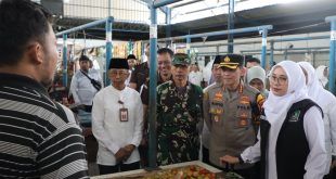 Kapolresta Banyuwangi Pimpin High Level Meeting on The Spot Cek Stok Pangan dan Energi