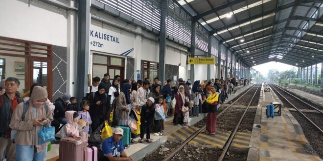 Kinerja KA Lokal Pandanwangi Meningkat Signifikan pada Masa Angkutan Lebaran 2026