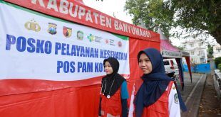 10 Pos Layanan Kesehatan Pemudik Siaga di Jalur Padat Banyuwangi