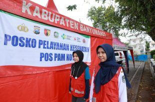 10 Pos Layanan Kesehatan Pemudik Siaga di Jalur Padat Banyuwangi