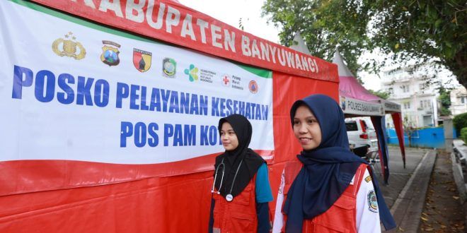 10 Pos Layanan Kesehatan Pemudik Siaga di Jalur Padat Banyuwangi