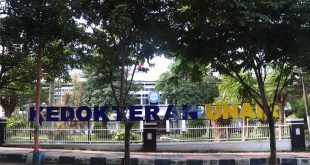 Gedung Program Studi Kedokteran, Fakultas Ilmu Kesehatan, Kedokteran, dan Ilmu Alam (FIKKIA) Unair Banyuwangi. (Foto. Istimewa)