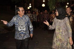 Ketua Mahkamah Agung Republik Indonesia, Prof. Dr. H. Muhammad Syarifuddin, MH saat berkunjung ke Banyuwangi. (Foto. Istimewa)