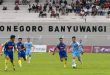 Laga kedua Grup A Liga 4 Jatim antara Banyuwangi Putra dan Persewangi Banyuwangi yang digelar di Stadion Diponegoro. (Foto. Istimewa)