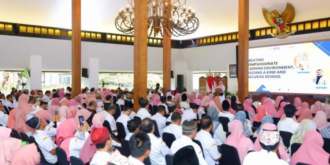 Pemerintah Kabupaten Banyuwangi menggelar pelatihan kepemimpinan untuk 420 kepala sekolah tingkat SD dan SMP. (Foto. Istimewa)