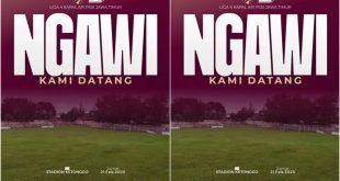 Semi final dan final Liga 4 Jawa Timur 2025 akan diselenggarakan di Stadion Ketonggo, Ngawi. (Foto. Instagram @persewangiofficial)