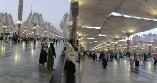 Kondisi Masjid Nabawi di Kota Madinah saat Jemaah Haji selesai melaksanak Sholat Subuh berjamaah. (Foto. Abdul Wahid For RBT)