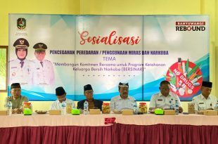3 Juta Lebih Warga Indonesia Terdampak Peredaran Narkoba, BNN Kabupaten Banyuwangi Nilai Hari Anti Narkotika Internasional Sebagai Hari Keprihatinan