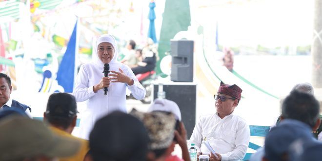 Gubernur Khofifah Kunjungi Muncar, Dorong Penguatan Sentra Perikanan Banyuwangi