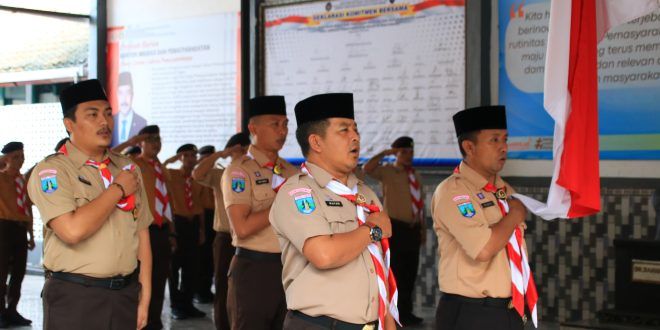 Lapas Banyuwangi Perkuat Pembinaan Warga Binaan Lewat Kepramukaan