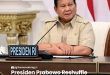 Presiden Prabowo Reshuffle 5 Menteri, Siapa Saja Menterinya