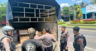 Patroli Perintis Presisi Polresta Banyuwangi Gagalkan Pengiriman Ribuan Botol Arak di Jalur Banyuwangi–Jember