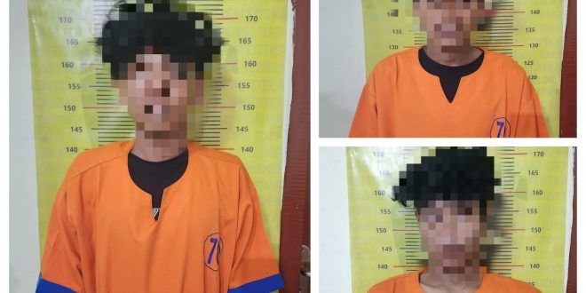 Dua Sekolah Jadi Sasaran, Tiga Remaja Diringkus Polisi Banyuwangi