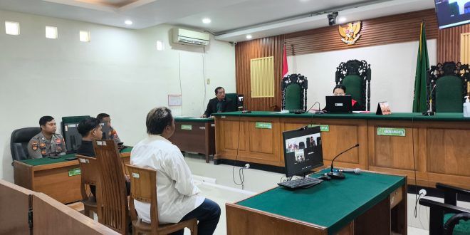 Dua Pengedar Arak Jalani Sidang Tipiring di Pengadilan Negeri Banyuwangi