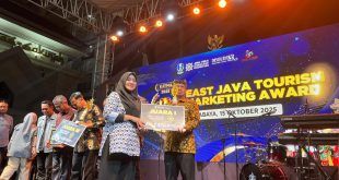Disbudpar Banyuwangi Raih Best Social Influence East Java Tourism Marketing Award 2025