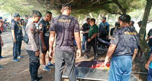 Mayat Nelayan Ditemukan di Pantai Lampon, Diduga Tewas Akibat Terseret Ombak