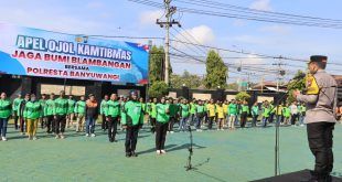 Apel Ojol Kamtibmas “Jaga Bumi Blambangan”, Polresta Banyuwangi Ajak Komunitas Ojol Wujudkan Keamanan dan Kepedulian Lingkungan