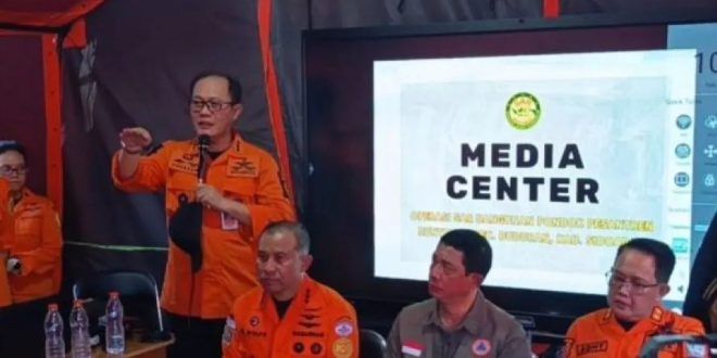 Basarnas Temukan 15 Titik Korban di Reruntuhan Mushala Ponpes Al Khoziny