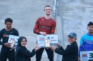 Pembalap Latvia Sabet Gelar Juara, Puji Kelas Internasional Sirkuit BMX Banyuwangi