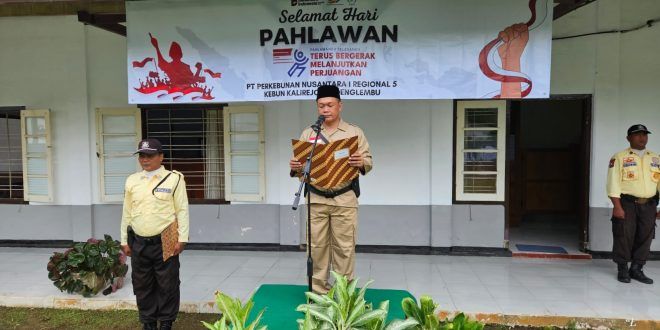 PTPN I Kebun Kelirejo Kendenglembu Menyemai Semangat Juang Lewat Aksi Sosial dan Kreativitas Anak