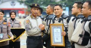 Polresta Banyuwangi Terima Penghargaan Orisinalitas & Ide Cerita Terbaik di Ajang Video PAMAPTA Polri 2025