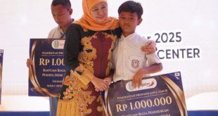 Gubernur Jatim Khofifah Luncurkan Program Bantuan Pendidikan Rp48 miliar