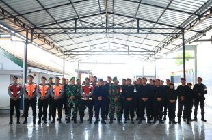 Antisipasi Gangguan Keamanan Nataru, Lapas Banyuwangi Gelar Apel Siaga Libatkan Aparat Penegak Hukum Lain